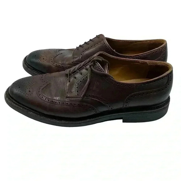 Ralph Lauren Asher Leather Wingtip  size 11.5 - Picture 3 of 7